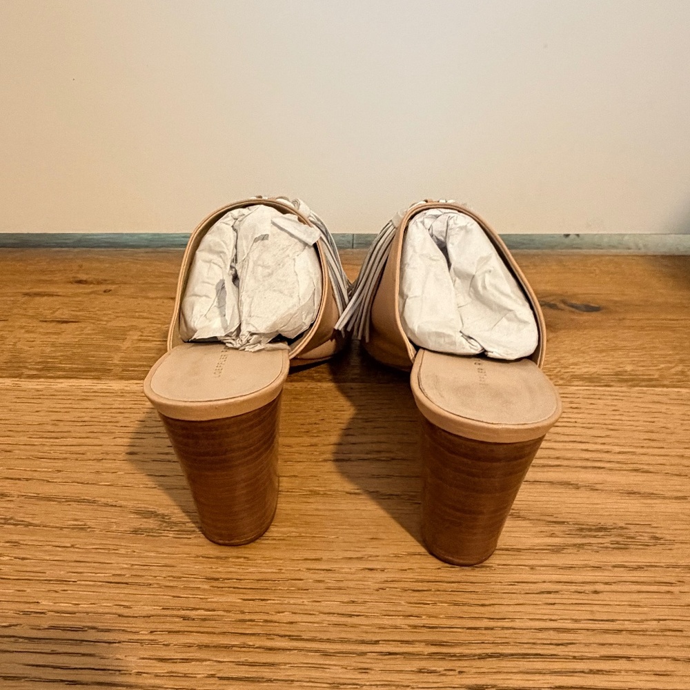 Loeffler Randall Fringed Mules - Picture 2 of 6
